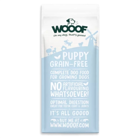WOOOF puppyvoer graanvrij