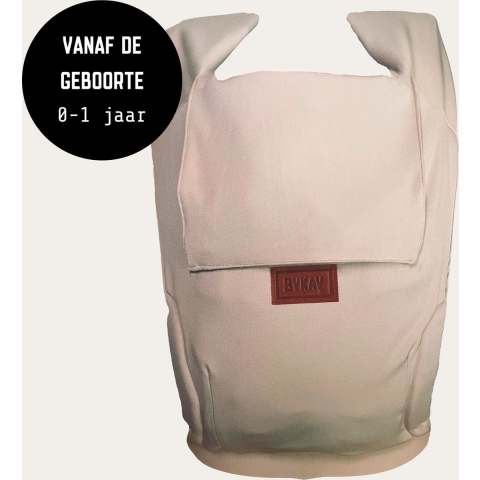 Draagzak ByKay Tiny Click Carrier Latte
