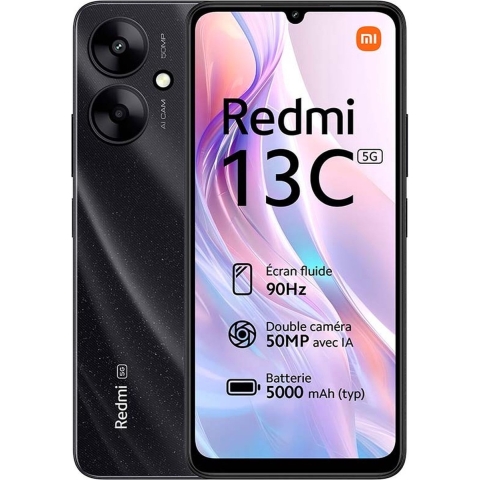Xiaomi Redmi 13c 5g - 128 Gb Zwart