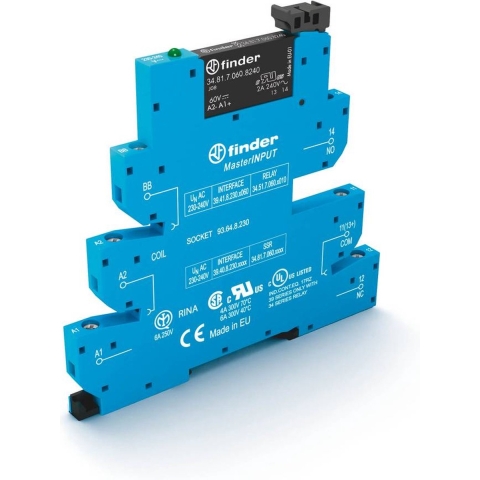 Finder Halfgeleiderrelais 39.40.8.230.9024 2 A Schakelspanning (max.): 24 V/DC 1 stuk(s)
