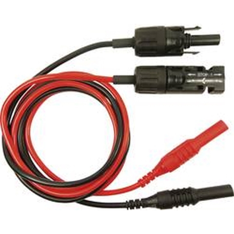 Cliff CIH7250 Meetsnoerenset MC-stekker, MC-bus Stekker 4 mm 1.00 m Rood, Zwart 1 stuk(s)