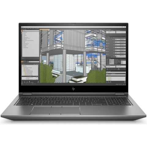 HP ZBook Fury 15 G7, Intel Core i7-10750H, 64GB DDR4, 1TB Nvme, 15.6" FHD, BT, CAM, FPR, Quadro T2000, Win 11 Pro