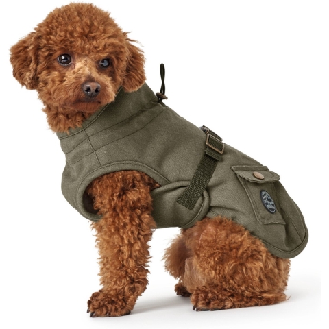 HUNTER Hondenjas Uppsala Trend, khaki, Maat: 30