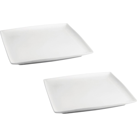 BonBistro Onderbord Yong Squito 30 x 30 cm - Wit - 2 stuks