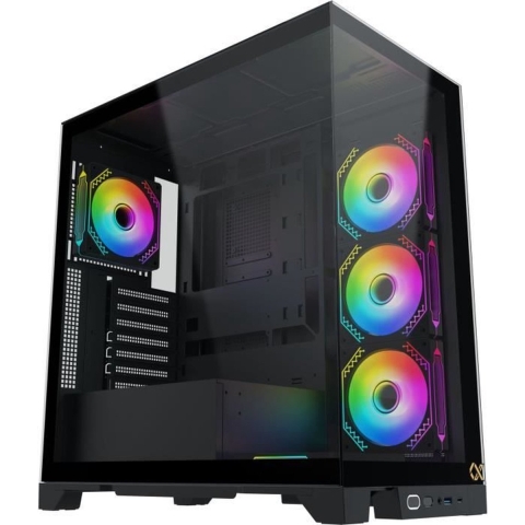 Xigmatek Endorphin Ultra Midi-tower PC-behuizing Zwart Zijvenster