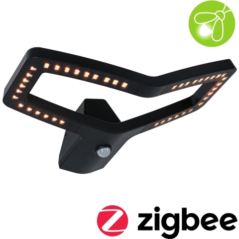 Paulmann Alara 94791 LED-buitenlamp met bewegingsmelder (wand) LED 10 W Antraciet
