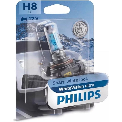 Philips Automotive 12360WVUB1 Halogeenlamp WhiteVision Ultra H8 35 W 12 V