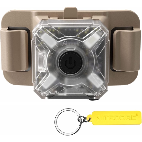 NiteCore NC-NU06MI NU06 MI Kleine mobiele lamp LED Zwart, Transparant
