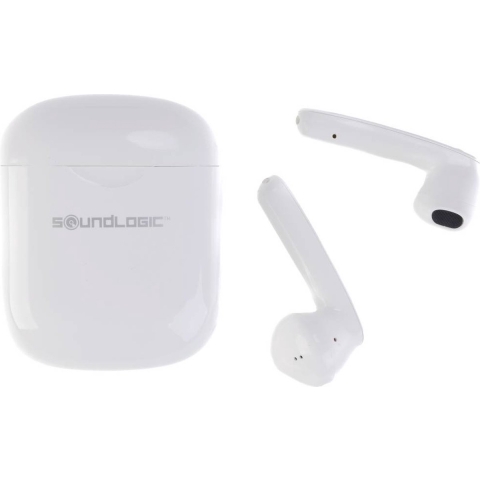 Soundlogic TWS Earbuds In Ear oordopjes Bluetooth Wit