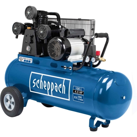Scheppach HC550TC Compressor | 100L | 400V | 10 Bar - 5906147902