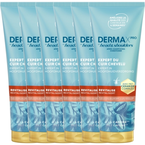6x Head&Shoulders Anti-roos Conditioner DERMAxPRO Revitaliseert 220 ml