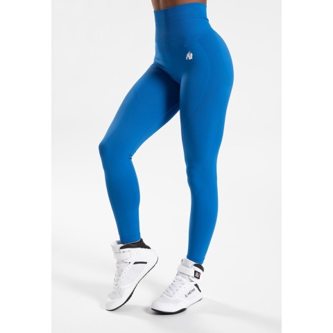 Gorilla Wear Olivia Seamless Leggings - Blauw- M/L