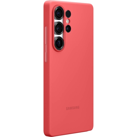 Samsung Silicone Case S25 Ultra Rood | Telefoon hoesjes | 8806095879451