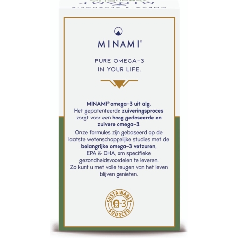 Gratis Verzending: Minami VeganDHA 60 softgels
