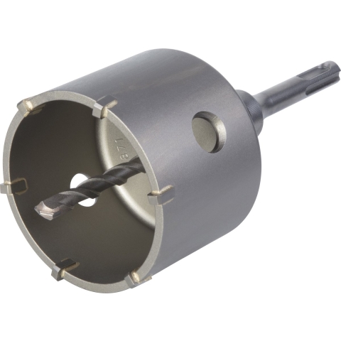 Wolfcraft Boorkroon | HM | SDS-Plus schacht | Ø76mm | 1 stuk - 5460000