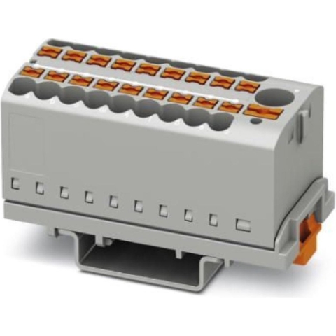 Phoenix Contact 3273110 Verdeelblok 28.6 mm Spanveer Grijs 8 stuk(s)