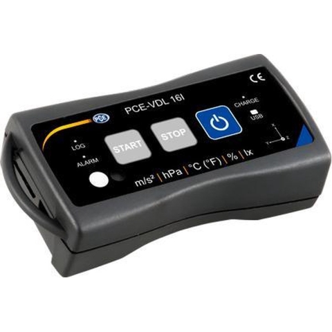PCE Instruments PCE-VDL 16I Temperatuur datalogger, Vocht datalogger, Luchtdruk datalogger -20 tot 65 °C 0 tot 100 % Hrel 10 - 2000 bar