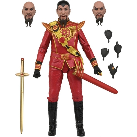 Flash Gordon (1980) Action Figure Ultimate Ming (Red Military Outfit) 18 cm