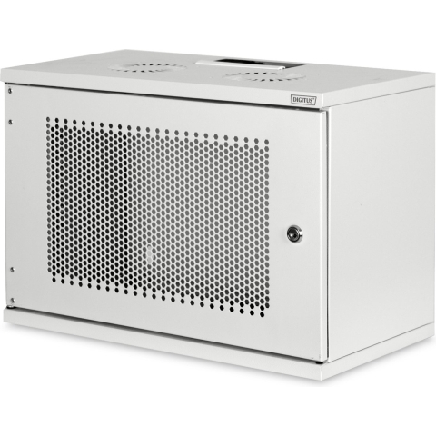 Digitus DN-19-07U-S-PD 19inch-wandkast (b x h x d) 540 x 370 x 400 mm 7 HE Grijs-wit (RAL 7035)