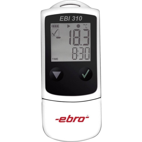 ebro 1340-6331 EBI 310 Temperatuur datalogger Te meten grootheid Temperatuur -30 tot 75 °C