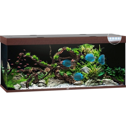Juwel aquarium Rio 450 LED met filter donkerbruin - Gebr de boon