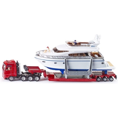 Siku 1849 Zwaartransport met Jacht 1:87
