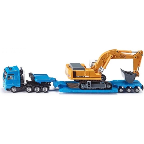 Siku 1847 Dieplader met Liebherr Graafmachine 1:87