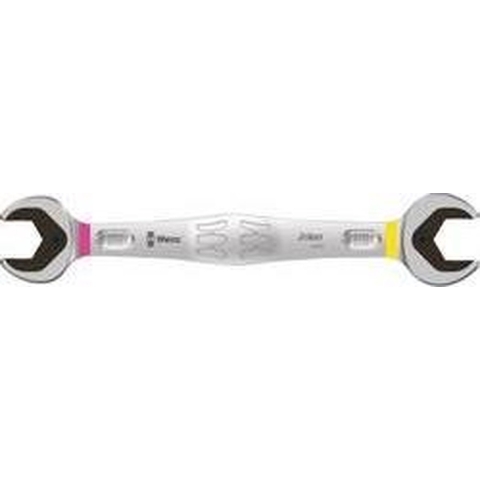 Wera Dubbele steeksleutel | 20 x 22 mm lengte 261 mm | mat verchroomd | 1 stuk - 05020260001 05020260001