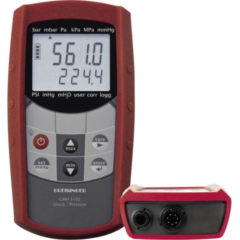 Greisinger GMH5130 Gasdrukmeter Luchtdruk 0 - 1000 bar