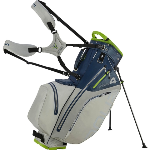 Big Max Aqua Hybrid 4 cartbag navy/grijs