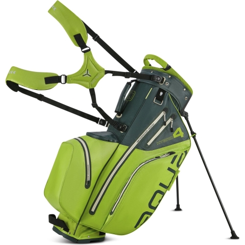 Big Max Aqua Hybrid 4 cartbag groen/lime