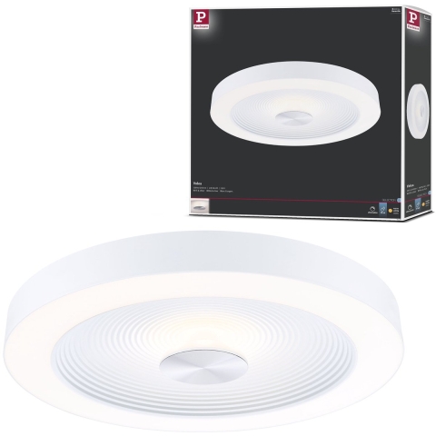 Paulmann 71179 Volea LED-plafondlamp LED 4 W, 18.5 W Wit, Zilver
