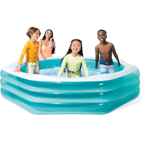 Kinderzwembad SWIM Center Octagonal familie