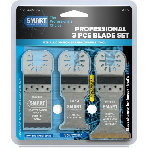 SMART UN PRO 3-stuks blad assortiment - P3PRO P3PRO