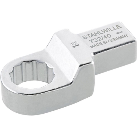 Stahlwille Ringinsteekgereedschap | sleutelwijdte 19 mm 14 x 18 mm | chroom-legering-staal | chroom-vanadium | 1 stuk - 58224019 58224019