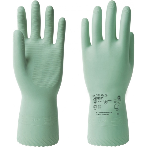 Honeywell Chemicaliënhandschoen | maat 9 groen | EN 388, EN 374 | PSA-categorie III | 10 paar - 070609141E 070609141E