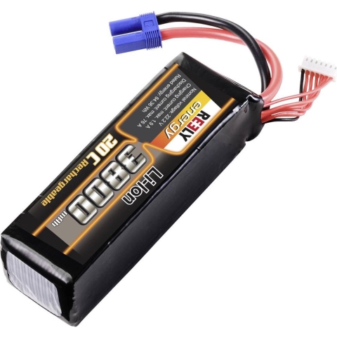 Reely Li-ion accupack 22.2 V 3800 mAh Aantal cellen: 6 20 C Softcase EC5