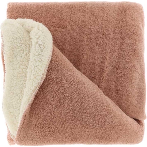 Unique Living - Plaid Tommie 130x180cm Old Pink