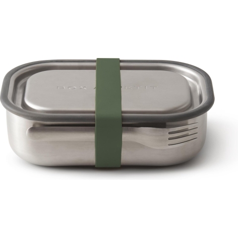Black+Blum RVS Lunchbox - 1 Ltr - Groen