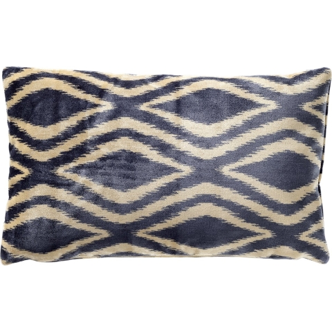 Hoii Sierkussen 30x50 cm - Amora - Blauw - incl. kussenvulling
