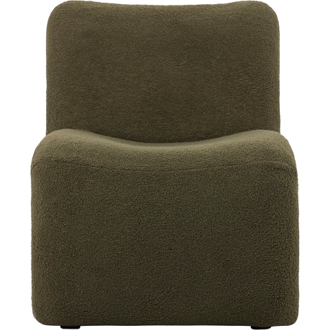 Leitmotiv - Fauteuil Fuerza - Mosgroen