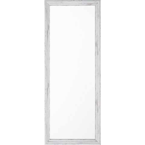 Beliani - BENON - Wandspiegel - Wit - Synthetisch materiaal