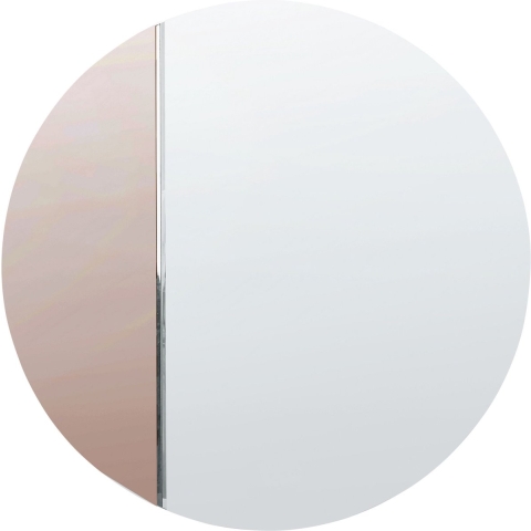 Beliani - CHARRON - Wandspiegel - Rosé goud - 79 x 79 cm - Glas