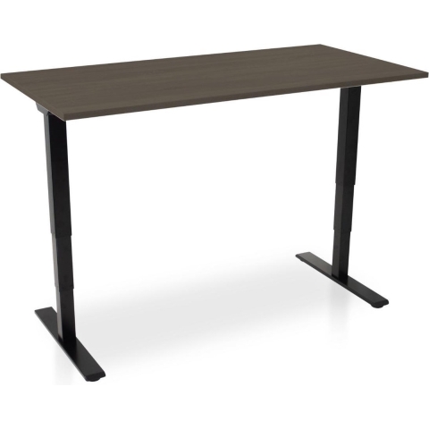 Lineaflex MRC COMFORT ARBO zit-sta bureau - bruin eiken