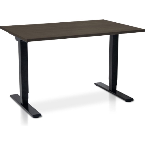 Lineaflex MRC COMFORT ARBO zit-sta bureau - bruin eiken