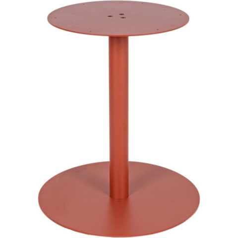 MaximaVida ronde metalen tafelpoot Portland roestbruin- extra zware 34