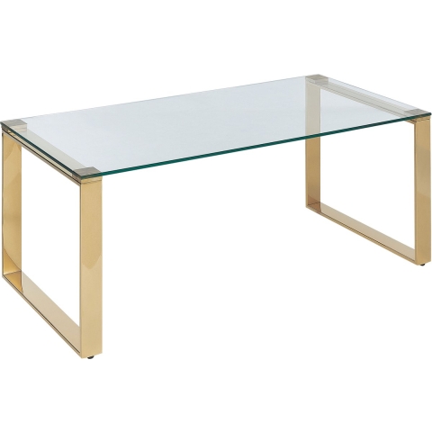 Beliani - TILON - Salontafel - Goud - Veiligheidsglas