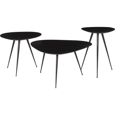 Brix Loua Black set of 3