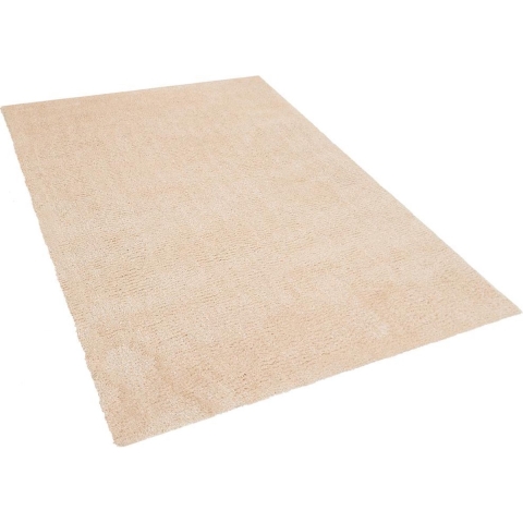Beliani-DEMRE -Shaggy vloerkleed-Beige-200 x 300 cm-Polyester