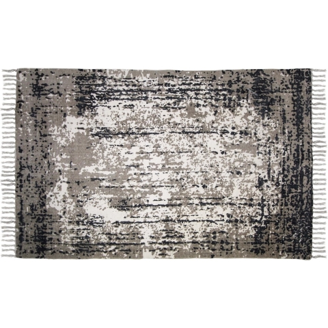 HSM Collection Vloerkleed - katoen - 180x120 cm - navy|beige